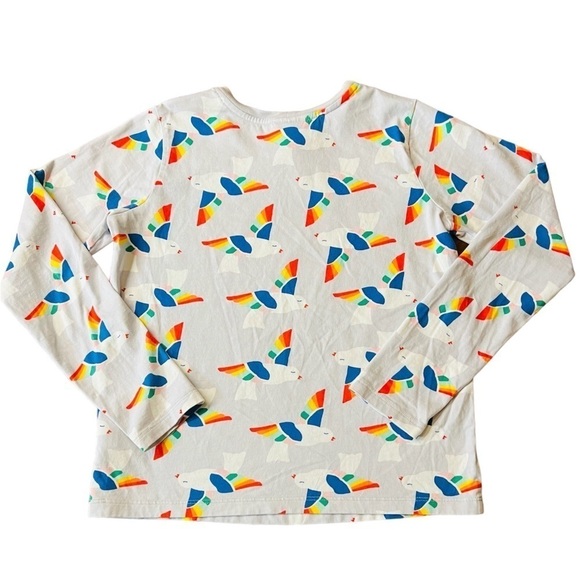HANNA ANDERRSON GIRLS LONG SLEEVE BIRD PATTERN T-SHIRT SIZE 14-16 - Picture 5 of 6